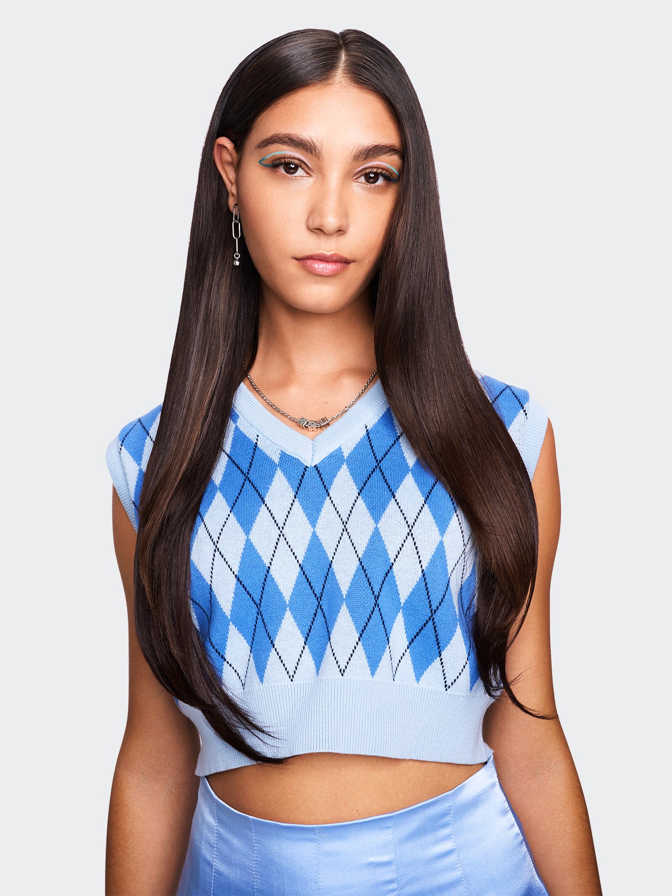 22" U-Clip Hair Extensions, Beginner-Friendly Synthetic Clip-In Hair Extension