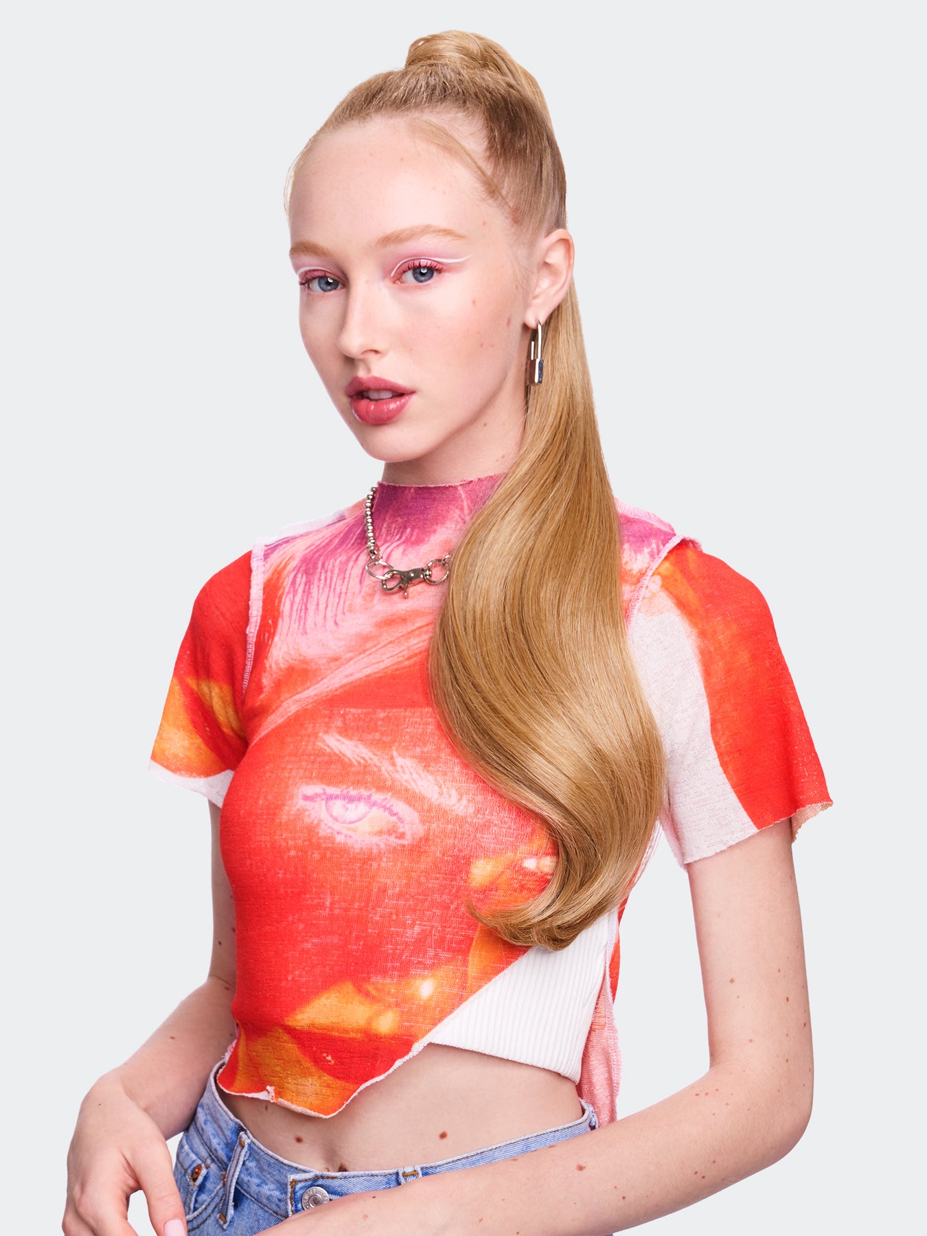 Pony No. 1 - 26" Extra Long with Soft Waves Ponytail Clip-In Hair Extension
