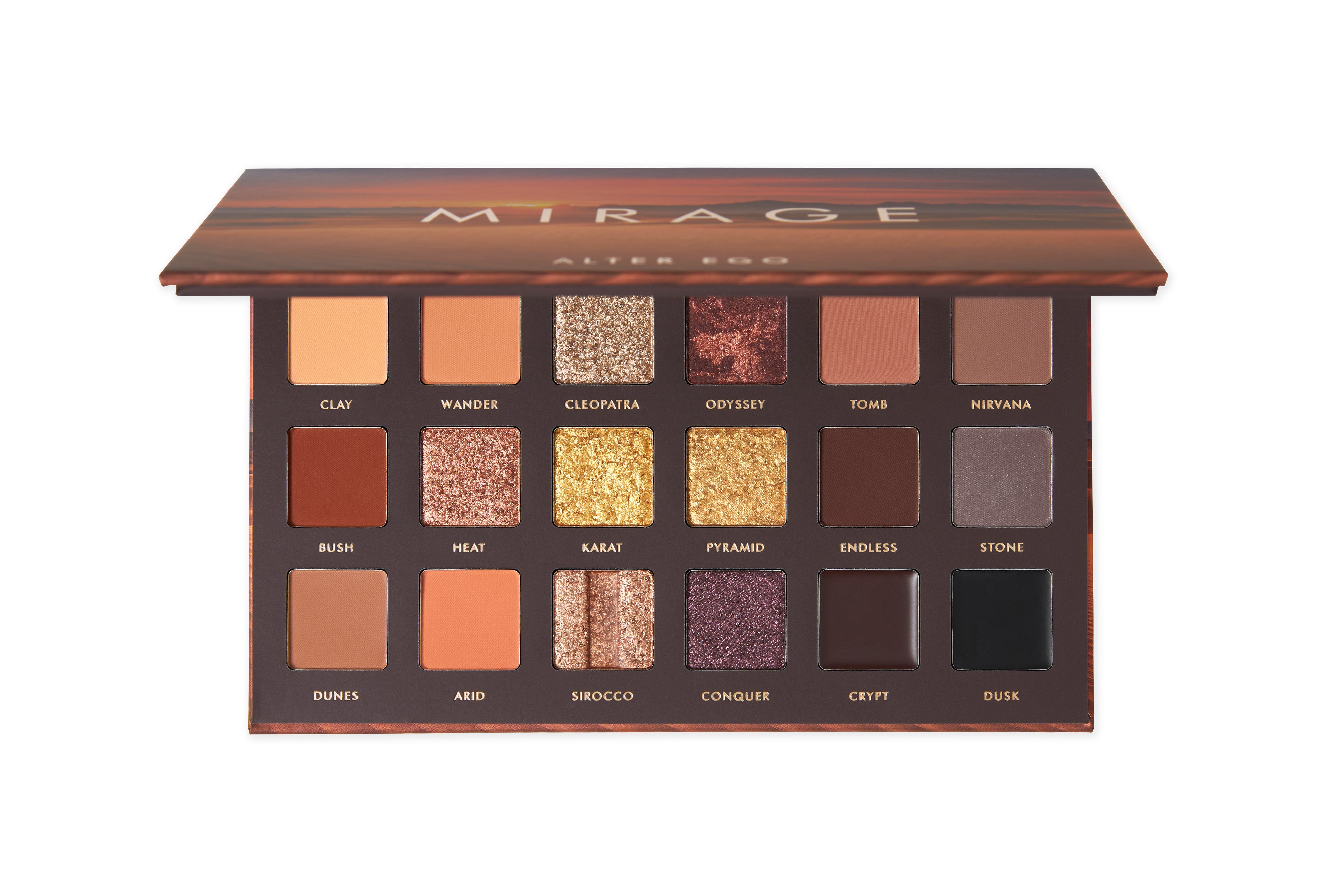 Mirage 18 Color Eyeshadow Collection