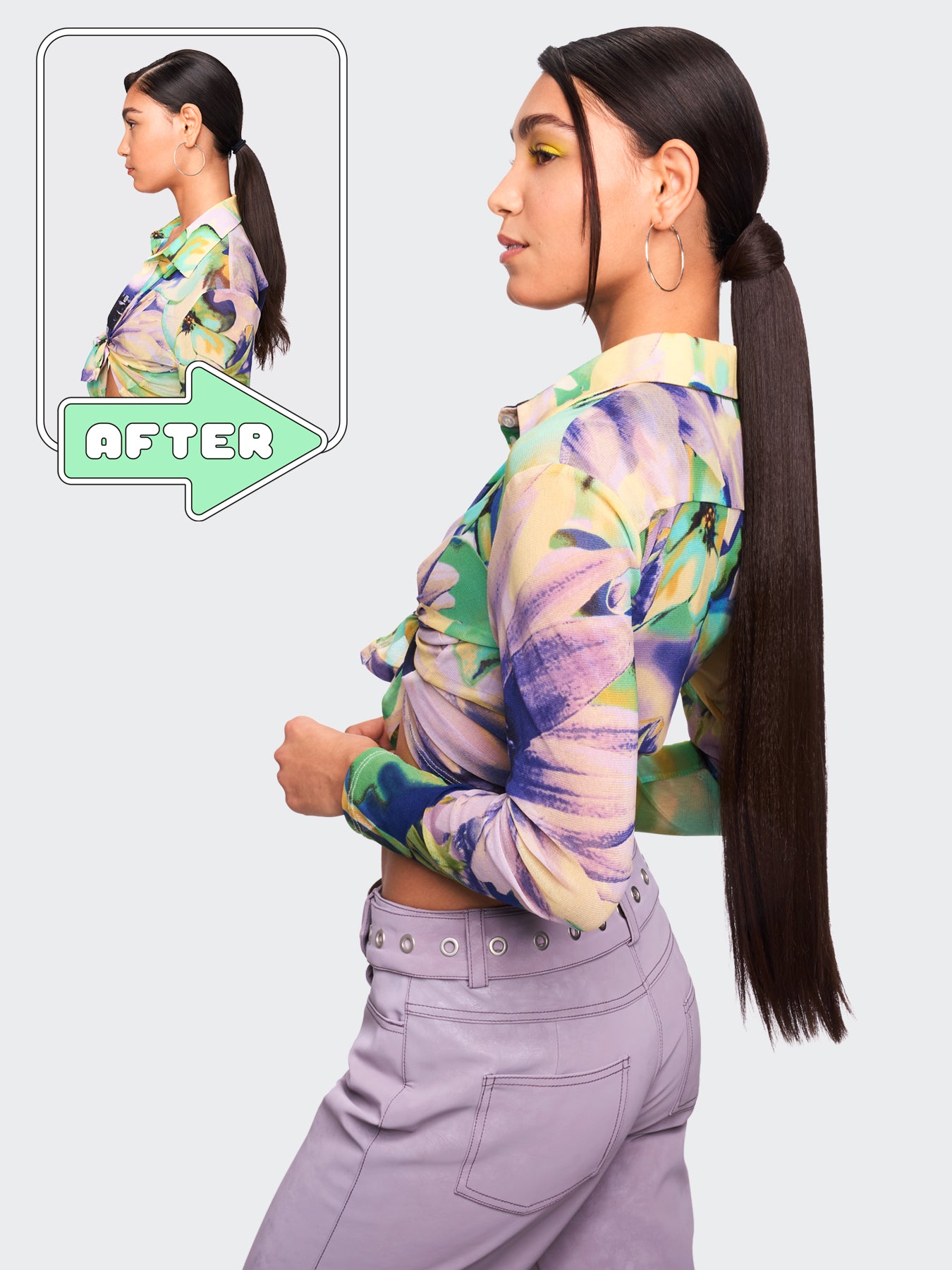 Pony No. 4 - 26" Extra Long and Sleek Perm Clip-In Hair Extension