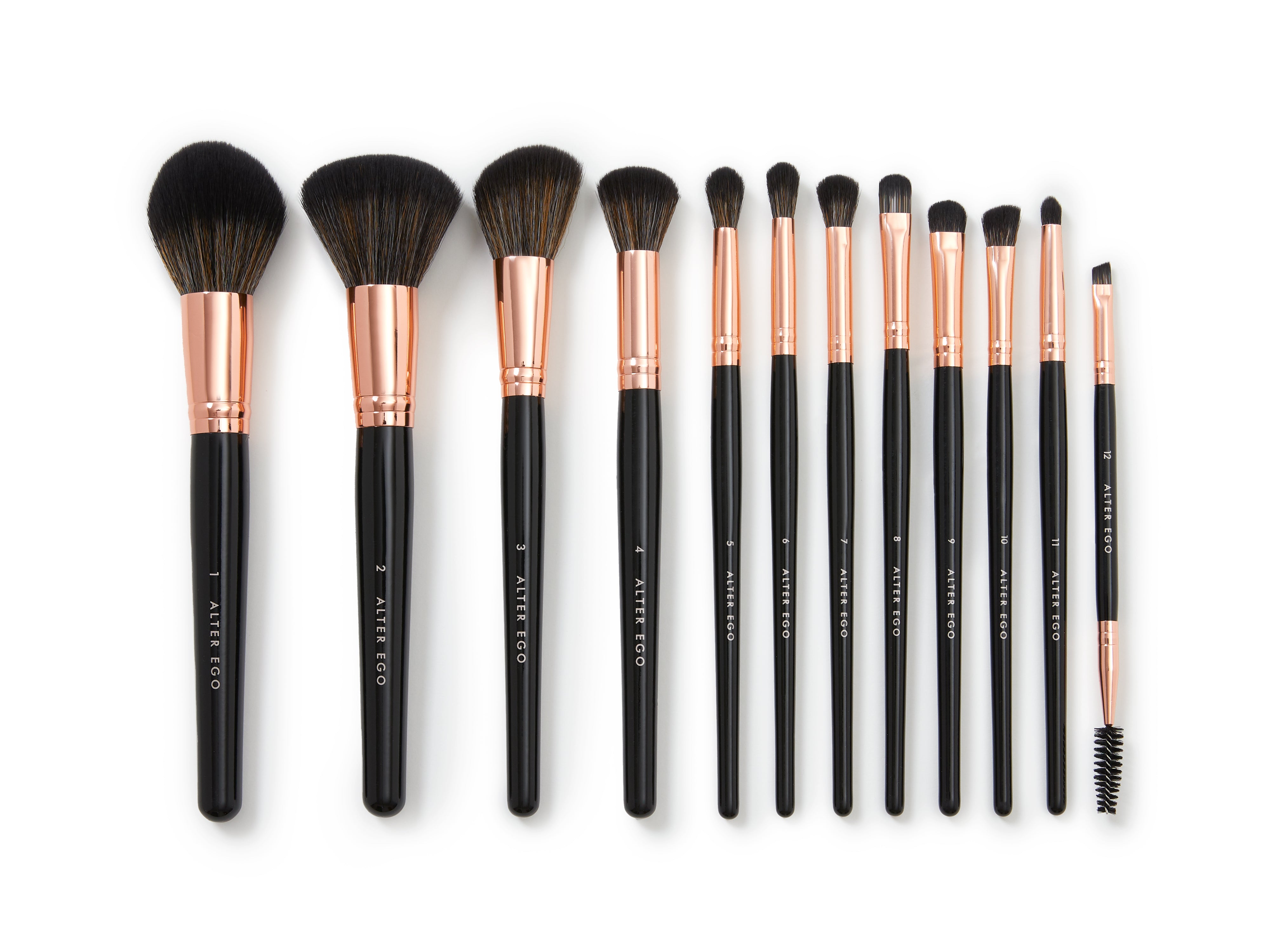 12 Piece Brush Set with Bag
