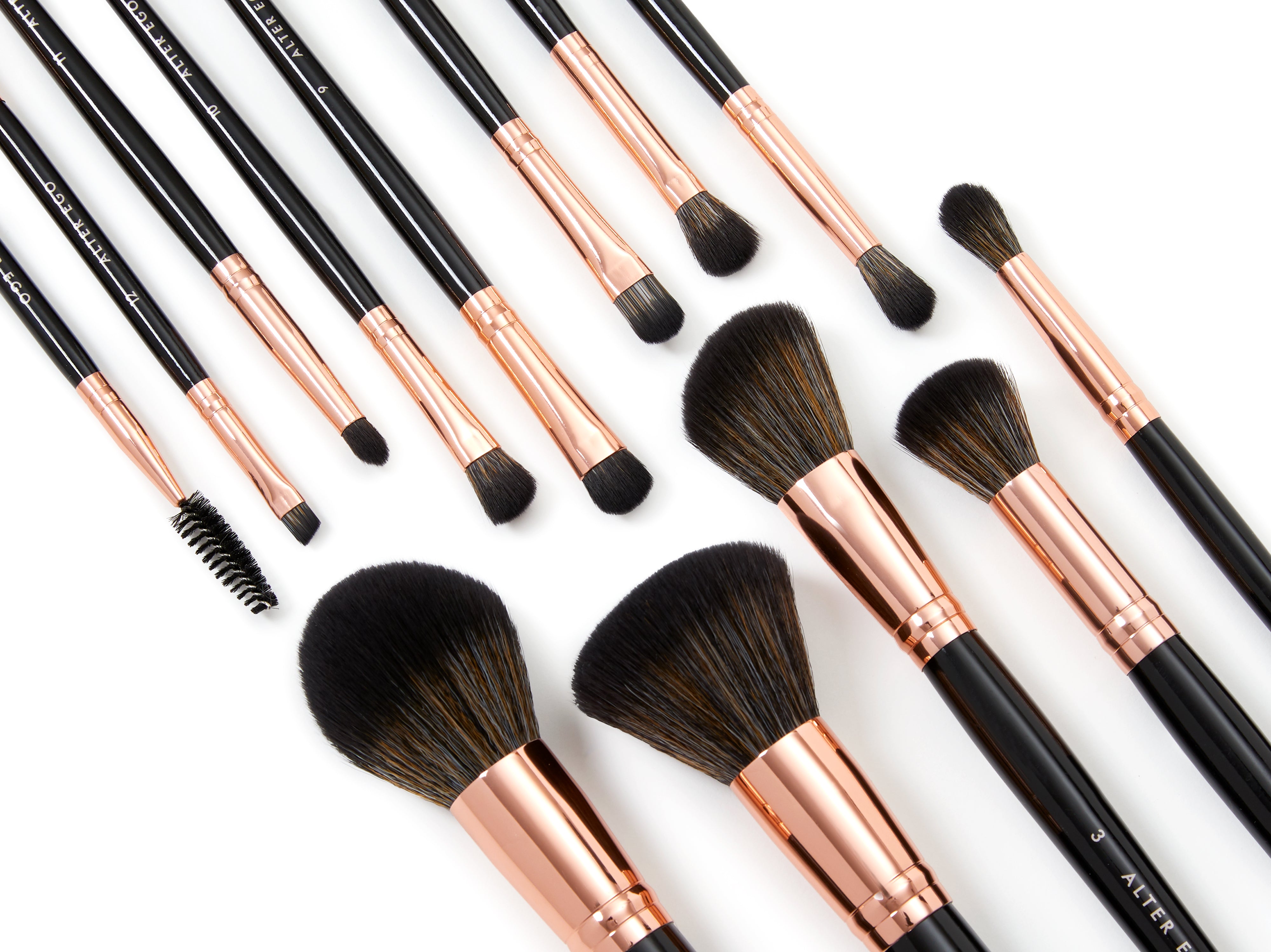 12 Piece Brush Set with Bag