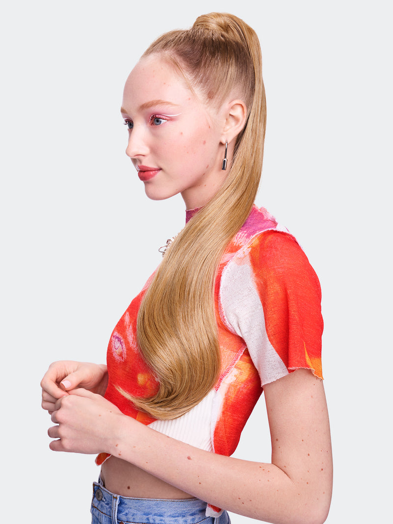 Pony No. 1 - 26" Extra Long with Soft Waves Ponytail Clip-In Hair Extension