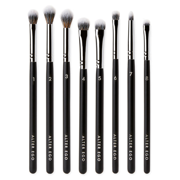 8 Piece Eye Brush Collection – Alter Ego